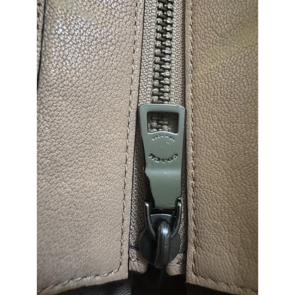 Coach Swagger 27 Carryall Satchel Bag Light Blush Pink Leather Gunmetal Hardware - Picture 4 of 11